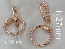 фото Серьги трансформер - (артикул - 18e03900-ZZ3339)