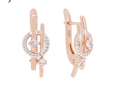 фото Серьги  fallon - (артикул - 18e01700-FF8322)