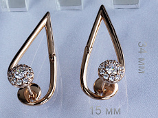 Серьги 18e08700-ZZ3587 фото Серьги - (артикул - 18e08700-ZZ3587)